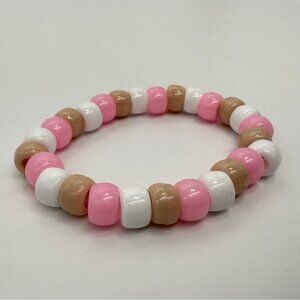 Napolean Ice Cream Theme Handmade Charm Bead Bracelet NWOT